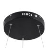 LEDTM® VENOM 61173 Μοντέρνο Κρεμαστό Φωτιστικό Οροφής LED 30W 3513lm 120° AC 220-240V IP20 Ρυθμιζόμενο Λευκό CCT με Χειριστήριο από 2700K έως 6000K Dimmable - Lumileds SMD Chip - Μαύρο Ματ - Μ40 x Π40 x Υ6.5cm - 3 Χρόνια Εγγύηση - Image 7