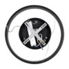 LEDTM® VENOM 61173 Μοντέρνο Κρεμαστό Φωτιστικό Οροφής LED 30W 3513lm 120° AC 220-240V IP20 Ρυθμιζόμενο Λευκό CCT με Χειριστήριο από 2700K έως 6000K Dimmable - Lumileds SMD Chip - Μαύρο Ματ - Μ40 x Π40 x Υ6.5cm - 3 Χρόνια Εγγύηση - Image 8