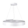 LEDTM® RA 61195 Μοντέρνο Κρεμαστό Φωτιστικό Οροφής LED 67W 7370lm 120° AC 220-240V IP20 Ρυθμιζόμενο Λευκό CCT με Χειριστήριο από 2700K έως 6000K Dimmable - Lumileds SMD Chip - Λευκό Ματ - Μ60 x Π60 x Υ8cm - 3 Χρόνια Εγγύηση - Image 5