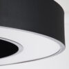 LEDTM® RA 61196 Μοντέρνο Κρεμαστό Φωτιστικό Οροφής LED 75W 8250lm 120° AC 220-240V IP20 Ρυθμιζόμενο Λευκό CCT με Χειριστήριο από 2700K έως 6000K Dimmable - Lumileds SMD Chip - Μαύρο Ματ - Μ80 x Π80 x Υ8cm - 3 Χρόνια Εγγύηση - Image 6