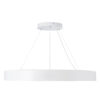 LEDTM® RA 61197 Μοντέρνο Κρεμαστό Φωτιστικό Οροφής LED 75W 8250lm 120° AC 220-240V IP20 Ρυθμιζόμενο Λευκό CCT με Χειριστήριο από 2700K έως 6000K Dimmable - Lumileds SMD Chip - Λευκό Ματ - Μ80 x Π80 x Υ8cm - 3 Χρόνια Εγγύηση - Image 4