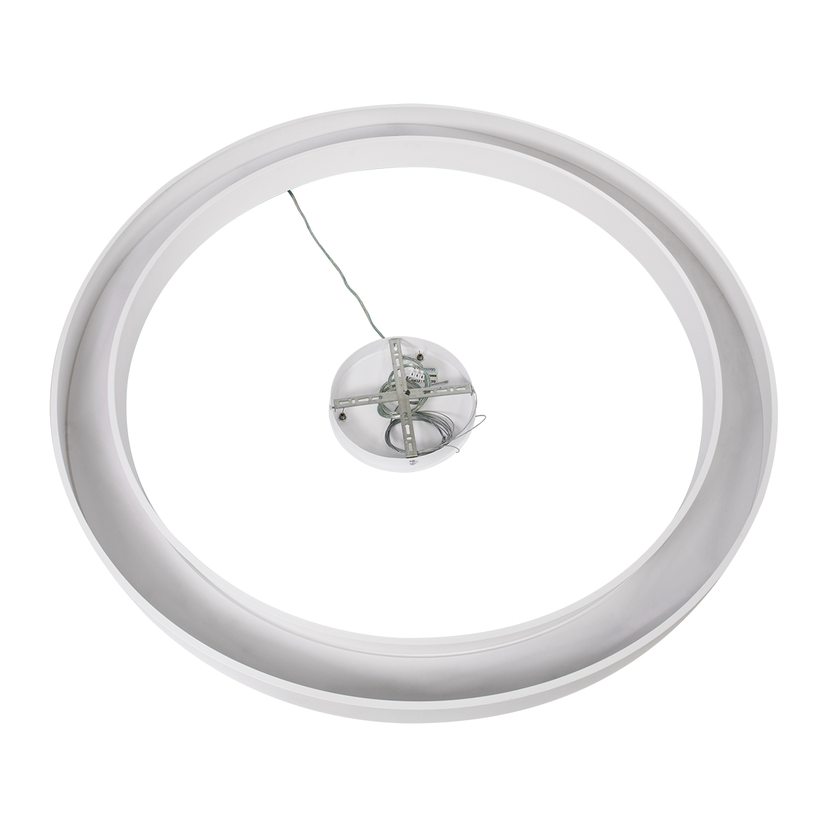 LEDTM® RA 61199 Μοντέρνο Κρεμαστό Φωτιστικό Οροφής LED 100W 11020lm 120° AC 220-240V IP20 Ρυθμιζόμενο Λευκό CCT με Χειριστήριο από 2700K έως 6000K Dimmable - Lumileds SMD Chip - Λευκό Ματ - Μ120 x Π120 x Υ8cm - 3 Χρόνια Εγγύηση - Image 8