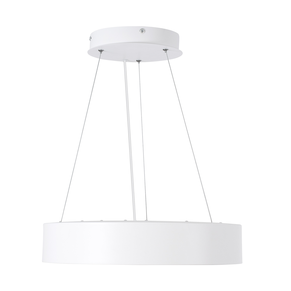 LEDTM® BURTON 61201-S Μοντέρνο Φωτιστικό Οροφής LED 67W 7370lm 120° AC 220-240V IP20 Ρυθμιζόμενο Λευκό CCT με Χειριστήριο από 2700K έως 6000K Dimmable - Lumileds SMD Chip - Λευκό Ματ - Μ40 x Π40 x Υ8cm - 3 Χρόνια Εγγύηση - Image 9