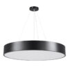 LEDTM® BURTON 61202 Μοντέρνο Κρεμαστό Φωτιστικό Οροφής LED 75W 8625lm 120° AC 220-240V IP20 Ρυθμιζόμενο Λευκό CCT με Χειριστήριο από 2700K έως 6000K Dimmable - Lumileds SMD Chip - Μαύρο Ματ - Μ60 x Π60 x Υ8cm - 3 Χρόνια Εγγύηση - Image 3