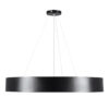 LEDTM® BURTON 61202 Μοντέρνο Κρεμαστό Φωτιστικό Οροφής LED 75W 8625lm 120° AC 220-240V IP20 Ρυθμιζόμενο Λευκό CCT με Χειριστήριο από 2700K έως 6000K Dimmable - Lumileds SMD Chip - Μαύρο Ματ - Μ60 x Π60 x Υ8cm - 3 Χρόνια Εγγύηση - Image 4