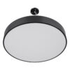 LEDTM® BURTON 61202 Μοντέρνο Κρεμαστό Φωτιστικό Οροφής LED 75W 8625lm 120° AC 220-240V IP20 Ρυθμιζόμενο Λευκό CCT με Χειριστήριο από 2700K έως 6000K Dimmable - Lumileds SMD Chip - Μαύρο Ματ - Μ60 x Π60 x Υ8cm - 3 Χρόνια Εγγύηση - Image 6