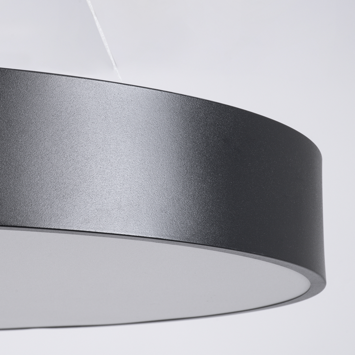 LEDTM® BURTON 61202 Μοντέρνο Κρεμαστό Φωτιστικό Οροφής LED 75W 8625lm 120° AC 220-240V IP20 Ρυθμιζόμενο Λευκό CCT με Χειριστήριο από 2700K έως 6000K Dimmable - Lumileds SMD Chip - Μαύρο Ματ - Μ60 x Π60 x Υ8cm - 3 Χρόνια Εγγύηση - Image 7