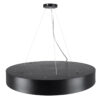 LEDTM® BURTON 61202-S Μοντέρνο Φωτιστικό Οροφής LED 75W 8625lm 120° AC 220-240V IP20 Ρυθμιζόμενο Λευκό CCT με Χειριστήριο από 2700K έως 6000K Dimmable - Lumileds SMD Chip - Μαύρο Ματ - Μ60 x Π60 x Υ8cm - 3 Χρόνια Εγγύηση - Image 11