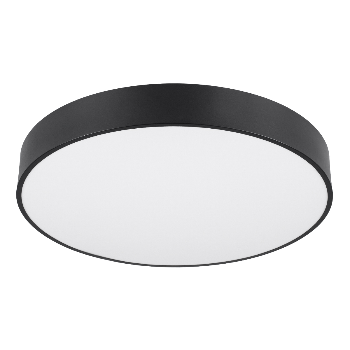 LEDTM® BURTON 61202-S Μοντέρνο Φωτιστικό Οροφής LED 75W 8625lm 120° AC 220-240V IP20 Ρυθμιζόμενο Λευκό CCT με Χειριστήριο από 2700K έως 6000K Dimmable - Lumileds SMD Chip - Μαύρο Ματ - Μ60 x Π60 x Υ8cm - 3 Χρόνια Εγγύηση - Image 3