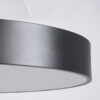 LEDTM® BURTON 61202-S Μοντέρνο Φωτιστικό Οροφής LED 75W 8625lm 120° AC 220-240V IP20 Ρυθμιζόμενο Λευκό CCT με Χειριστήριο από 2700K έως 6000K Dimmable - Lumileds SMD Chip - Μαύρο Ματ - Μ60 x Π60 x Υ8cm - 3 Χρόνια Εγγύηση - Image 7