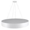 LEDTM® BURTON 61203-S Μοντέρνο Φωτιστικό Οροφής LED 75W 8625lm 120° AC 220-240V IP20 Ρυθμιζόμενο Λευκό CCT με Χειριστήριο από 2700K έως 6000K Dimmable - Lumileds SMD Chip - Λευκό Ματ - Μ60 x Π60 x Υ8cm - 3 Χρόνια Εγγύηση - Image 11