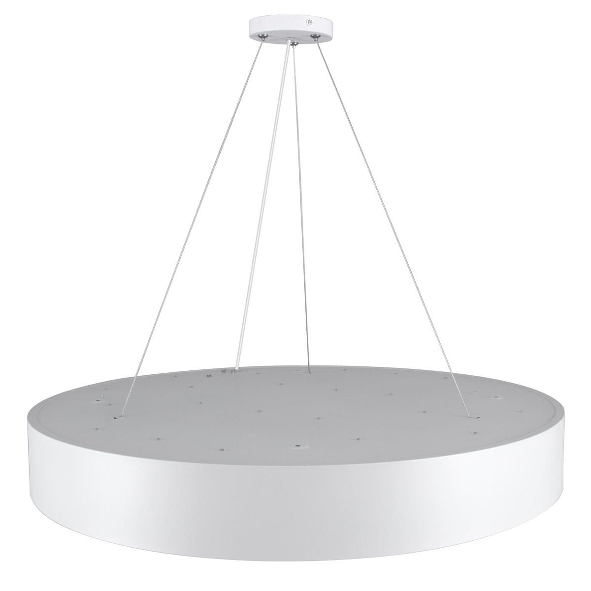 LEDTM® BURTON 61203-S Μοντέρνο Φωτιστικό Οροφής LED 75W 8625lm 120° AC 220-240V IP20 Ρυθμιζόμενο Λευκό CCT με Χειριστήριο από 2700K έως 6000K Dimmable - Lumileds SMD Chip - Λευκό Ματ - Μ60 x Π60 x Υ8cm - 3 Χρόνια Εγγύηση - Image 11