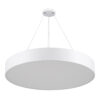 LEDTM® BURTON 61203-S Μοντέρνο Φωτιστικό Οροφής LED 75W 8625lm 120° AC 220-240V IP20 Ρυθμιζόμενο Λευκό CCT με Χειριστήριο από 2700K έως 6000K Dimmable - Lumileds SMD Chip - Λευκό Ματ - Μ60 x Π60 x Υ8cm - 3 Χρόνια Εγγύηση - Image 8