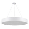 LEDTM® BURTON 61203-S Μοντέρνο Φωτιστικό Οροφής LED 75W 8625lm 120° AC 220-240V IP20 Ρυθμιζόμενο Λευκό CCT με Χειριστήριο από 2700K έως 6000K Dimmable - Lumileds SMD Chip - Λευκό Ματ - Μ60 x Π60 x Υ8cm - 3 Χρόνια Εγγύηση - Image 9
