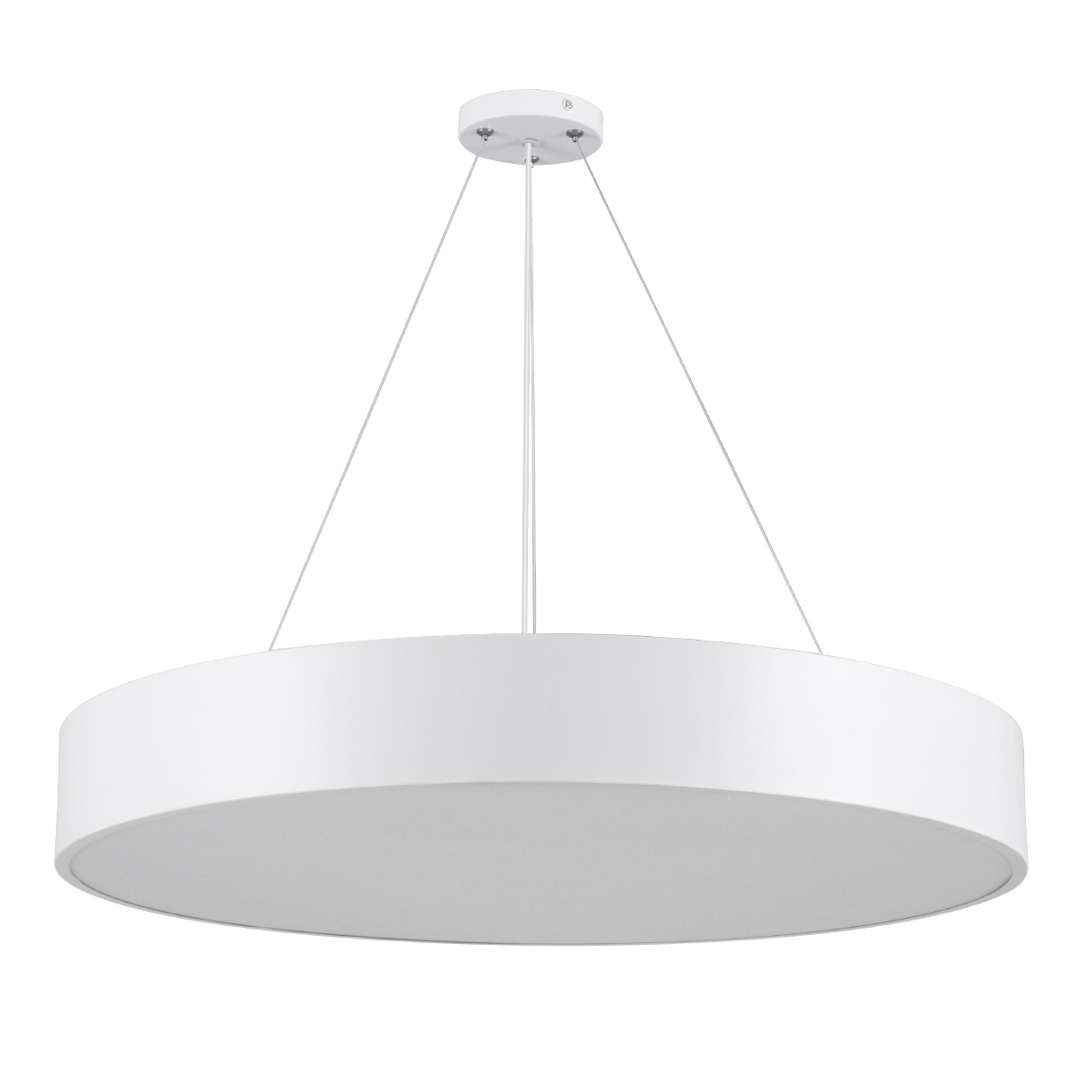 LEDTM® BURTON 61203-S Μοντέρνο Φωτιστικό Οροφής LED 75W 8625lm 120° AC 220-240V IP20 Ρυθμιζόμενο Λευκό CCT με Χειριστήριο από 2700K έως 6000K Dimmable - Lumileds SMD Chip - Λευκό Ματ - Μ60 x Π60 x Υ8cm - 3 Χρόνια Εγγύηση - Image 9