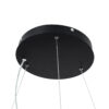 LEDTM® BURTON 61204 Μοντέρνο Κρεμαστό Φωτιστικό Οροφής LED 100W 10000lm 120° AC 220-240V IP20 Ρυθμιζόμενο Λευκό CCT με Χειριστήριο από 2700K έως 6000K Dimmable - Lumileds SMD Chip - Μαύρο Ματ - Μ80 x Π80 x Υ8cm - 3 Χρόνια Εγγύηση - Image 12