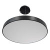 LEDTM® BURTON 61204-S Μοντέρνο Φωτιστικό Οροφής LED 100W 10000lm 120° AC 220-240V IP20 Ρυθμιζόμενο Λευκό CCT με Χειριστήριο από 2700K έως 6000K Dimmable - Lumileds SMD Chip - Μαύρο Ματ - Μ80 x Π80 x Υ8cm - 3 Χρόνια Εγγύηση - Image 11
