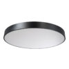 LEDTM® BURTON 61204-S Μοντέρνο Φωτιστικό Οροφής LED 100W 10000lm 120° AC 220-240V IP20 Ρυθμιζόμενο Λευκό CCT με Χειριστήριο από 2700K έως 6000K Dimmable - Lumileds SMD Chip - Μαύρο Ματ - Μ80 x Π80 x Υ8cm - 3 Χρόνια Εγγύηση - Image 3