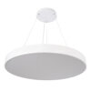 LEDTM® BURTON 61205-S Μοντέρνο Φωτιστικό Οροφής LED 100W 10000lm 120° AC 220-240V IP20 Ρυθμιζόμενο Λευκό CCT με Χειριστήριο από 2700K έως 6000K Dimmable - Lumileds SMD Chip - Λευκό Ματ - Μ80 x Π80 x Υ8cm - 3 Χρόνια Εγγύηση - Image 7