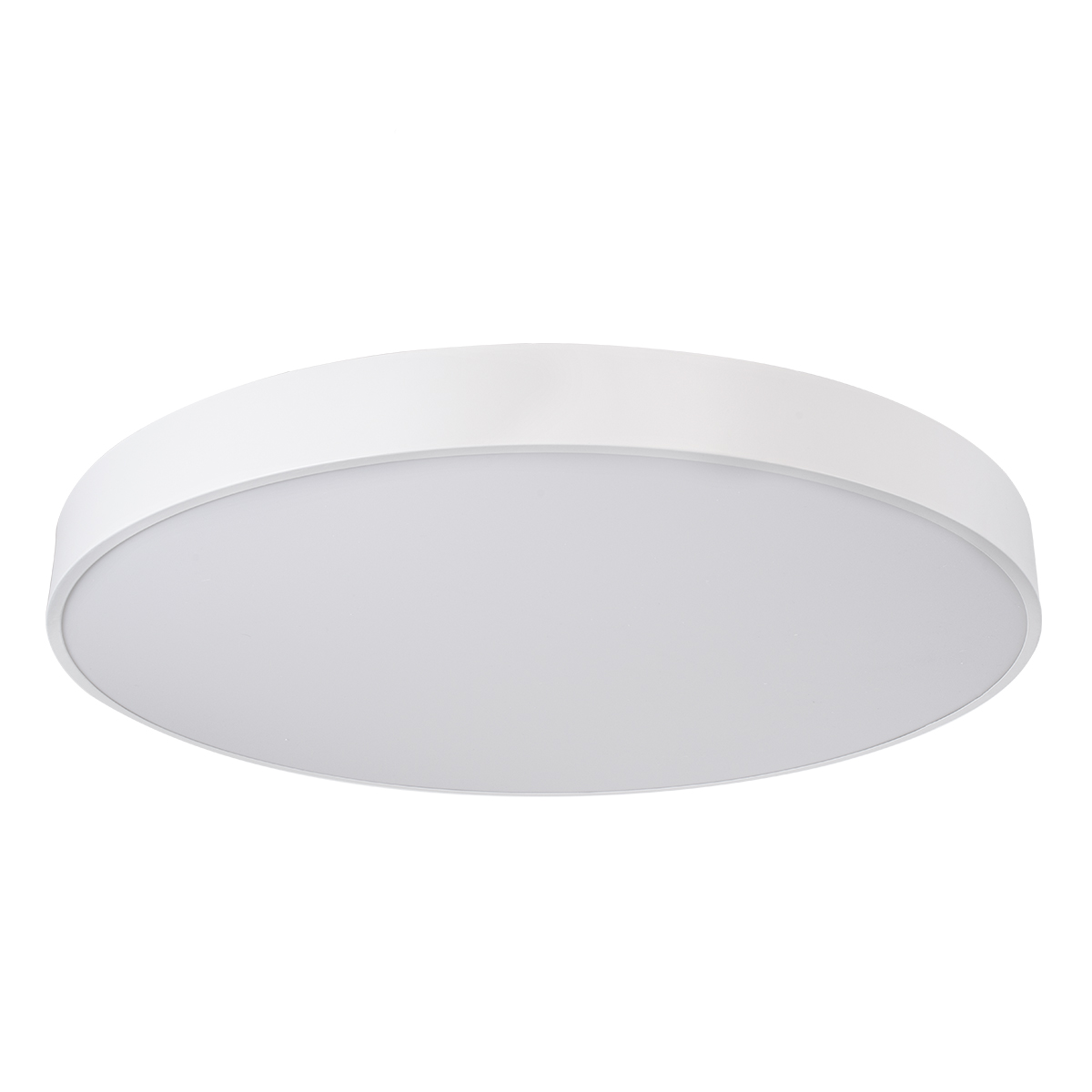 LEDTM® BURTON 61205 Μοντέρνο Κρεμαστό Φωτιστικό Οροφής LED 100W 10000lm 120° AC 220-240V IP20 Ρυθμιζόμενο Λευκό CCT με Χειριστήριο από 2700K έως 6000K Dimmable - Lumileds SMD Chip - Λευκό Ματ - Μ80 x Π80 x Υ8cm - 3 Χρόνια Εγγύηση - Image 9