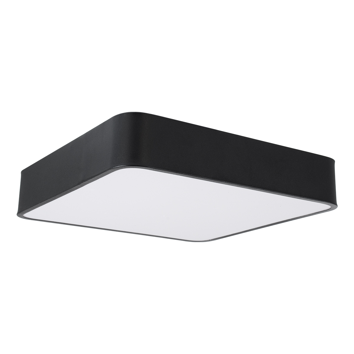 LEDTM® KAMALA 61206-S Μοντέρνο Φωτιστικό Οροφής LED 67W 7705lm 120° AC 220-240V IP20 Ρυθμιζόμενο Λευκό CCT με Χειριστήριο από 2700K έως 6000K Dimmable - Lumileds SMD Chip - Μαύρο Ματ - Μ40 x Π40 x Υ8cm - 3 Χρόνια Εγγύηση - Image 6