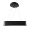 LEDTM® KAMALA 61206-P Μοντέρνο Κρεμαστό Φωτιστικό Οροφής LED 67W 7705lm 120° AC 220-240V IP20 Ρυθμιζόμενο Λευκό CCT με Χειριστήριο από 2700K έως 6000K Dimmable - Lumileds SMD Chip - Μαύρο Ματ - Μ40 x Π40 x Υ8cm - 3 Χρόνια Εγγύηση - Image 6