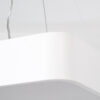LEDTM® KAMALA 61207-S Μοντέρνο Φωτιστικό Οροφής LED 67W 7370lm 120° AC 220-240V IP20 Ρυθμιζόμενο Λευκό CCT με Χειριστήριο από 2700K έως 6000K Dimmable - Lumileds SMD Chip - Λευκό Ματ - Μ40 x Π40 x Υ8cm - 3 Χρόνια Εγγύηση - Image 7