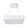LEDTM® KAMALA 61207-S Μοντέρνο Φωτιστικό Οροφής LED 67W 7370lm 120° AC 220-240V IP20 Ρυθμιζόμενο Λευκό CCT με Χειριστήριο από 2700K έως 6000K Dimmable - Lumileds SMD Chip - Λευκό Ματ - Μ40 x Π40 x Υ8cm - 3 Χρόνια Εγγύηση - Image 10