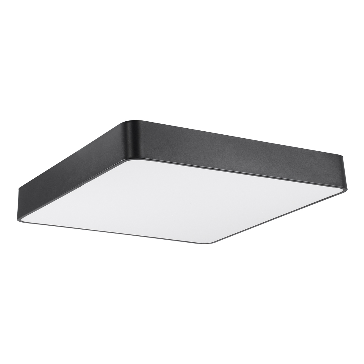LEDTM® KAMALA 61208-S Μοντέρνο Φωτιστικό Οροφής LED 75W 8625lm 120° AC 220-240V IP20 Ρυθμιζόμενο Λευκό CCT με Χειριστήριο από 2700K έως 6000K Dimmable - Lumileds SMD Chip - Μαύρο Ματ - Μ60 x Π60 x Υ8cm - 3 Χρόνια Εγγύηση - Image 6