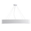 LEDTM® KAMALA 61209 Μοντέρνο Κρεμαστό Φωτιστικό Οροφής LED 75W 8625lm 120° AC 220-240V IP20 Ρυθμιζόμενο Λευκό CCT με Χειριστήριο από 2700K έως 6000K Dimmable - Lumileds SMD Chip - Λευκό Ματ - Μ60 x Π60 x Υ8cm - 3 Χρόνια Εγγύηση - Image 5