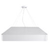 LEDTM® KAMALA 61209 Μοντέρνο Κρεμαστό Φωτιστικό Οροφής LED 75W 8625lm 120° AC 220-240V IP20 Ρυθμιζόμενο Λευκό CCT με Χειριστήριο από 2700K έως 6000K Dimmable - Lumileds SMD Chip - Λευκό Ματ - Μ60 x Π60 x Υ8cm - 3 Χρόνια Εγγύηση - Image 6