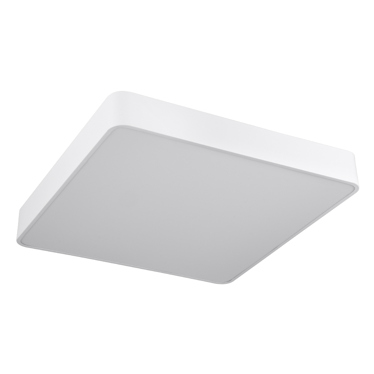 LEDTM® KAMALA 61209-S Μοντέρνο Φωτιστικό Οροφής LED 75W 8625lm 120° AC 220-240V IP20 Ρυθμιζόμενο Λευκό CCT με Χειριστήριο από 2700K έως 6000K Dimmable - Lumileds SMD Chip - Λευκό Ματ - Μ60 x Π60 x Υ8cm - 3 Χρόνια Εγγύηση - Image 3