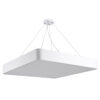 LEDTM® KAMALA 61209-S Μοντέρνο Φωτιστικό Οροφής LED 75W 8625lm 120° AC 220-240V IP20 Ρυθμιζόμενο Λευκό CCT με Χειριστήριο από 2700K έως 6000K Dimmable - Lumileds SMD Chip - Λευκό Ματ - Μ60 x Π60 x Υ8cm - 3 Χρόνια Εγγύηση - Image 9