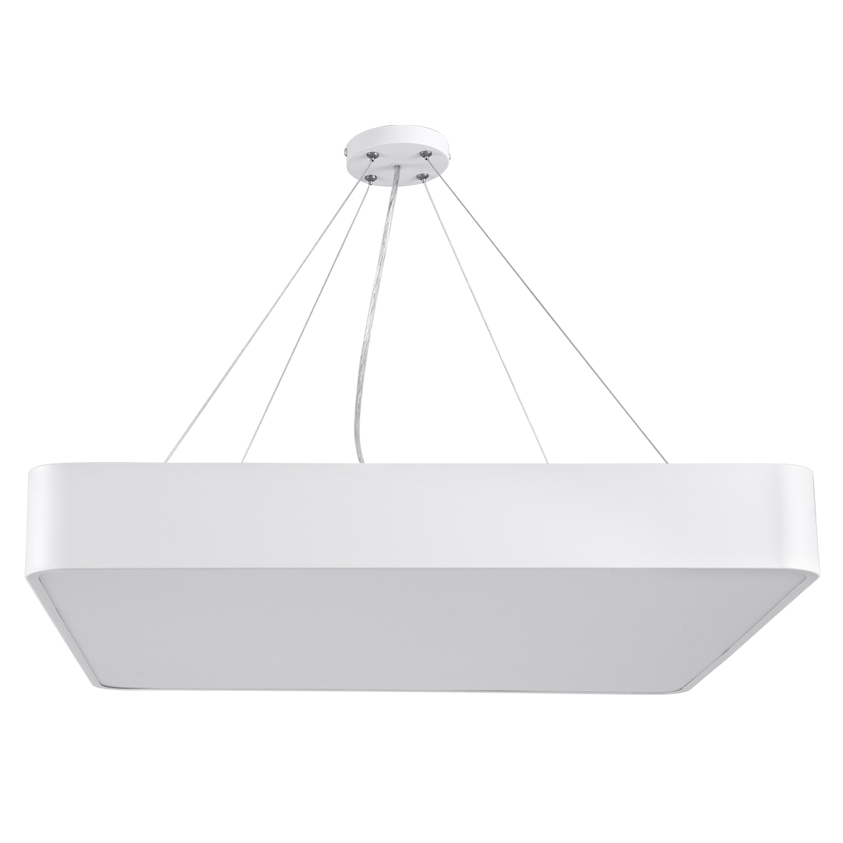 LEDTM® KAMALA 61209-S Μοντέρνο Φωτιστικό Οροφής LED 75W 8625lm 120° AC 220-240V IP20 Ρυθμιζόμενο Λευκό CCT με Χειριστήριο από 2700K έως 6000K Dimmable - Lumileds SMD Chip - Λευκό Ματ - Μ60 x Π60 x Υ8cm - 3 Χρόνια Εγγύηση - Image 10