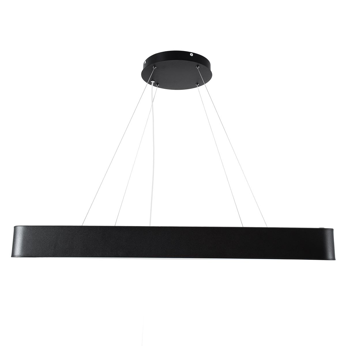 LEDTM® KAMALA 61210-S Μοντέρνο Φωτιστικό Οροφής LED 100W 10000lm 120° AC 220-240V IP20 Ρυθμιζόμενο Λευκό CCT με Χειριστήριο από 2700K έως 6000K Dimmable - Lumileds SMD Chip - Μαύρο Ματ - Μ80 x Π80 x Υ8cm - 3 Χρόνια Εγγύηση - Image 11
