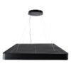 LEDTM® KAMALA 61210-S Μοντέρνο Φωτιστικό Οροφής LED 100W 10000lm 120° AC 220-240V IP20 Ρυθμιζόμενο Λευκό CCT με Χειριστήριο από 2700K έως 6000K Dimmable - Lumileds SMD Chip - Μαύρο Ματ - Μ80 x Π80 x Υ8cm - 3 Χρόνια Εγγύηση - Image 12