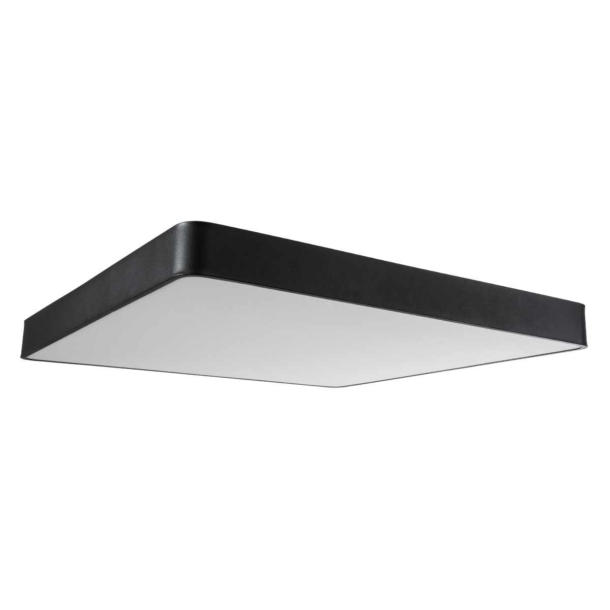 LEDTM® KAMALA 61210-S Μοντέρνο Φωτιστικό Οροφής LED 100W 10000lm 120° AC 220-240V IP20 Ρυθμιζόμενο Λευκό CCT με Χειριστήριο από 2700K έως 6000K Dimmable - Lumileds SMD Chip - Μαύρο Ματ - Μ80 x Π80 x Υ8cm - 3 Χρόνια Εγγύηση - Image 6