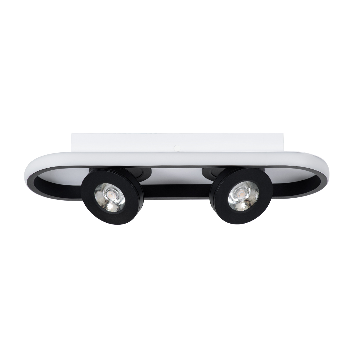 LEDTM® NESPO 61212 Μοντέρνο Φωτιστικό Οροφής LED 36W 4032lm 360° & 45° AC 220-240V IP20 Ρυθμιζόμενο Λευκό CCT με On/Off 2700K/4500K/6000K - Lumileds SMD Chip - Μαύρο Ματ - Μ40 x Π13 x Υ6.5cm - 3 Χρόνια Εγγύηση - Image 4