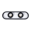 LEDTM® NESPO 61212 Μοντέρνο Φωτιστικό Οροφής LED 36W 4032lm 360° & 45° AC 220-240V IP20 Ρυθμιζόμενο Λευκό CCT με On/Off 2700K/4500K/6000K - Lumileds SMD Chip - Μαύρο Ματ - Μ40 x Π13 x Υ6.5cm - 3 Χρόνια Εγγύηση - Image 5