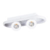 LEDTM® NESPO 61213 Μοντέρνο Φωτιστικό Οροφής LED 36W 4032lm 360° & 45° AC 220-240V IP20 Ρυθμιζόμενο Λευκό CCT με On/Off 2700K/4500K/6000K - Lumileds SMD Chip - Λευκό Ματ - Μ40 x Π13 x Υ6.5cm - 3 Χρόνια Εγγύηση - Image 3