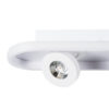LEDTM® NESPO 61213 Μοντέρνο Φωτιστικό Οροφής LED 36W 4032lm 360° & 45° AC 220-240V IP20 Ρυθμιζόμενο Λευκό CCT με On/Off 2700K/4500K/6000K - Lumileds SMD Chip - Λευκό Ματ - Μ40 x Π13 x Υ6.5cm - 3 Χρόνια Εγγύηση - Image 8