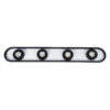 LEDTM® NESPO 61214 Μοντέρνο Φωτιστικό Οροφής LED 48W 5376lm 360° & 45° AC 220-240V IP20 Ρυθμιζόμενο Λευκό CCT με On/Off 2700K/4500K/6000K - Lumileds SMD Chip - Μαύρο Ματ - Μ80 x Π13 x Υ6.5cm - 3 Χρόνια Εγγύηση - Image 5