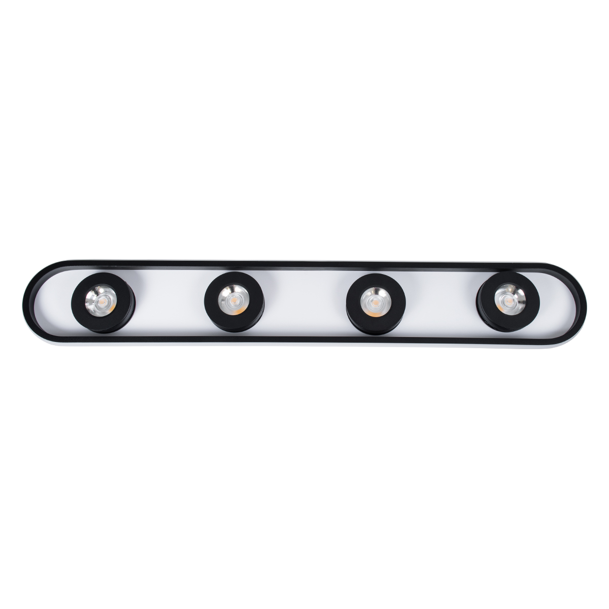 LEDTM® NESPO 61214 Μοντέρνο Φωτιστικό Οροφής LED 48W 5376lm 360° & 45° AC 220-240V IP20 Ρυθμιζόμενο Λευκό CCT με On/Off 2700K/4500K/6000K - Lumileds SMD Chip - Μαύρο Ματ - Μ80 x Π13 x Υ6.5cm - 3 Χρόνια Εγγύηση - Image 5