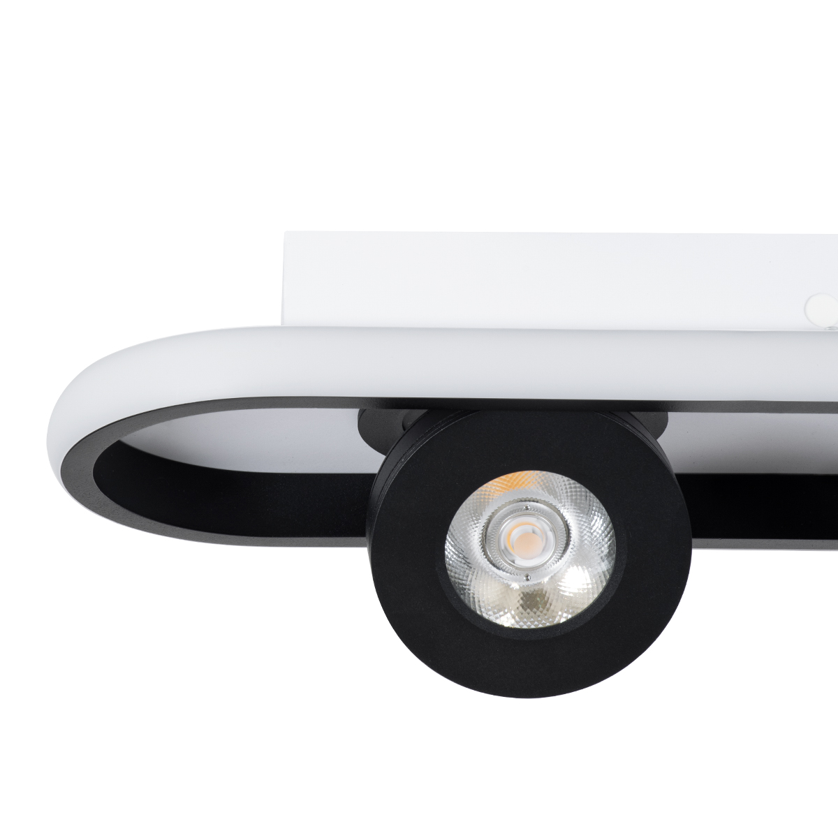 LEDTM® NESPO 61214 Μοντέρνο Φωτιστικό Οροφής LED 48W 5376lm 360° & 45° AC 220-240V IP20 Ρυθμιζόμενο Λευκό CCT με On/Off 2700K/4500K/6000K - Lumileds SMD Chip - Μαύρο Ματ - Μ80 x Π13 x Υ6.5cm - 3 Χρόνια Εγγύηση - Image 9