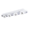LEDTM® NESPO 61215 Μοντέρνο Φωτιστικό Οροφής LED 48W 5376lm 360° & 45° AC 220-240V IP20 Ρυθμιζόμενο Λευκό CCT με On/Off 2700K/4500K/6000K - Lumileds SMD Chip - Λευκό Ματ - Μ80 x Π13 x Υ6.5cm - 3 Χρόνια Εγγύηση - Image 3