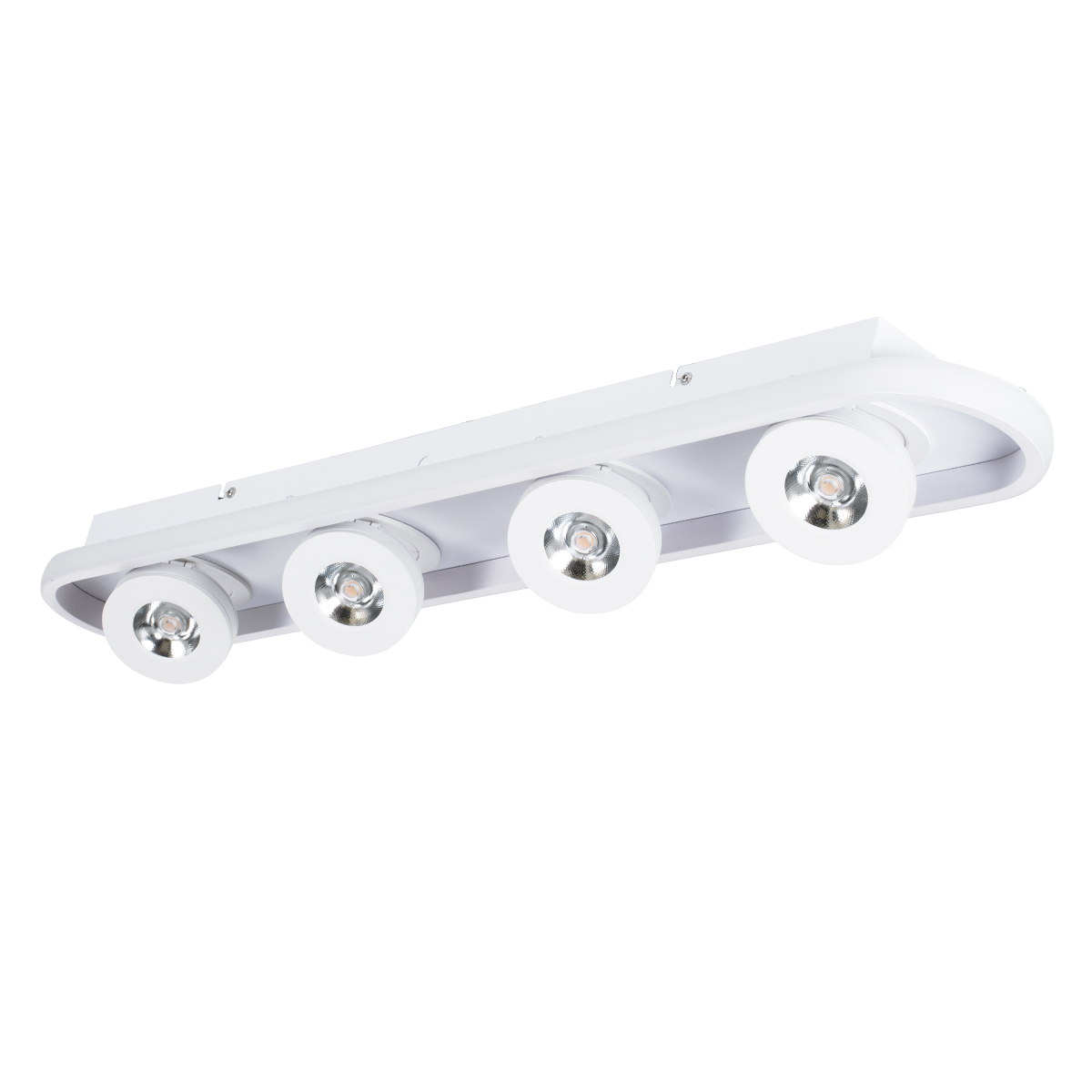 LEDTM® NESPO 61215 Μοντέρνο Φωτιστικό Οροφής LED 48W 5376lm 360° & 45° AC 220-240V IP20 Ρυθμιζόμενο Λευκό CCT με On/Off 2700K/4500K/6000K - Lumileds SMD Chip - Λευκό Ματ - Μ80 x Π13 x Υ6.5cm - 3 Χρόνια Εγγύηση - Image 3