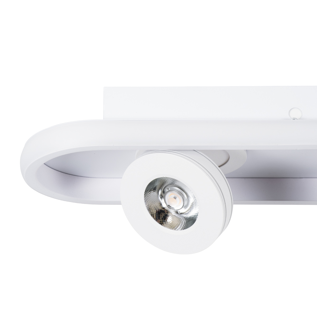 LEDTM® NESPO 61215 Μοντέρνο Φωτιστικό Οροφής LED 48W 5376lm 360° & 45° AC 220-240V IP20 Ρυθμιζόμενο Λευκό CCT με On/Off 2700K/4500K/6000K - Lumileds SMD Chip - Λευκό Ματ - Μ80 x Π13 x Υ6.5cm - 3 Χρόνια Εγγύηση - Image 8