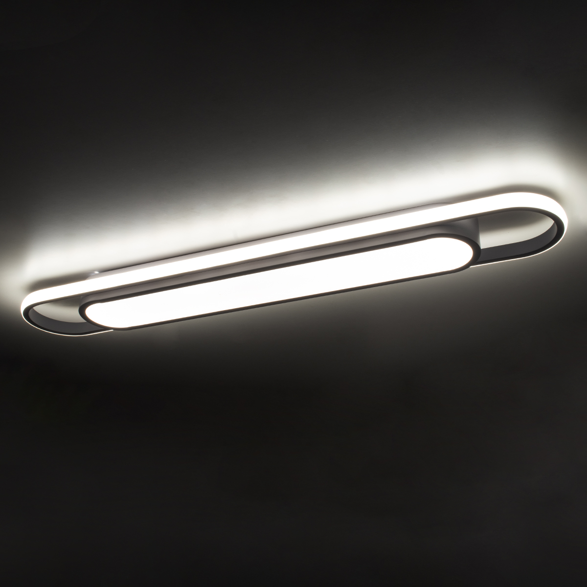 LEDTM® IGOR 61219 Μοντέρνο Φωτιστικό Οροφής LED 48W 5760lm 210° AC 220-240V IP20 Ρυθμιζόμενο Λευκό CCT με On/Off 2700K/4500K/6000K - Lumileds SMD Chip - Λευκό Ματ - Μ81 x Π13 x Υ4.5cm - 3 Χρόνια Εγγύηση - Image 9