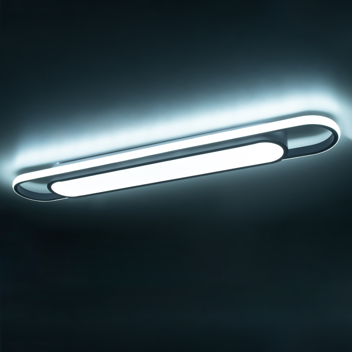 LEDTM® IGOR 61219 Μοντέρνο Φωτιστικό Οροφής LED 48W 5760lm 210° AC 220-240V IP20 Ρυθμιζόμενο Λευκό CCT με On/Off 2700K/4500K/6000K - Lumileds SMD Chip - Λευκό Ματ - Μ81 x Π13 x Υ4.5cm - 3 Χρόνια Εγγύηση - Image 10