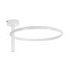 LEDTM® VERONA 61221 Μοντέρνο Φωτιστικό Οροφής LED 24W 2688lm 360° AC 220-240V IP20 Ρυθμιζόμενο Λευκό CCT με On/Off 2700K/4500K/6000K - Lumileds SMD Chip - Λευκό Ματ - Μ40 x Π40 x Υ23cm - 3 Χρόνια Εγγύηση - Image 3